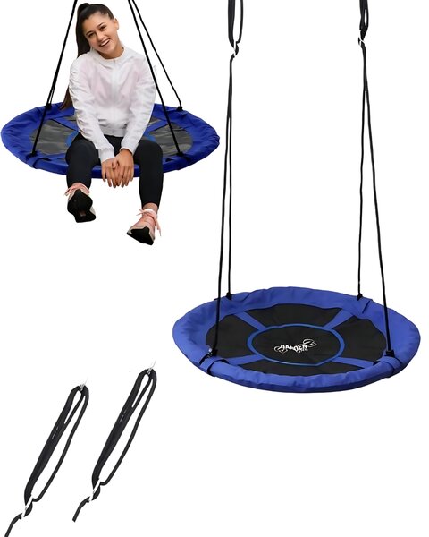 Garden Line Zahradní houpačka čapí hnízdo KELLY 100 cm žlutá