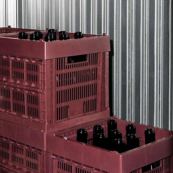 HAY Úložný box Colour Crate, Cube, Grey
