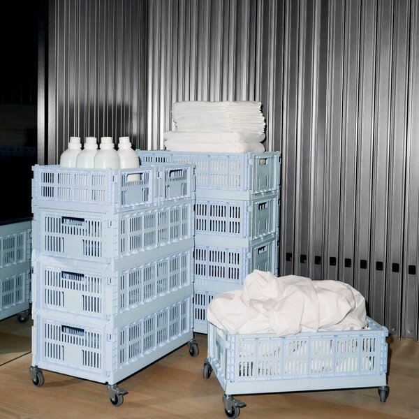 HAY Úložný box Colour Crate, Large Square, Off-White
