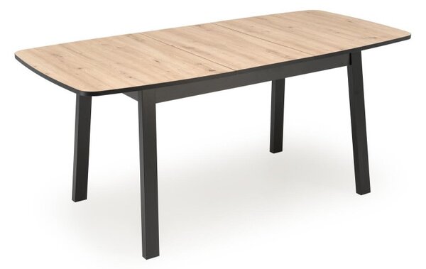Halmar Rozkládací jídelní stůl BARRIL 130(170)x80 dub artisan/černá