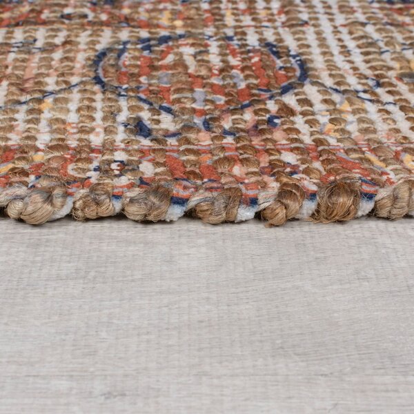 Ručně tkaný běhoun s příměsí juty v přírodní barvě 60x230 cm Miley – Flair Rugs
