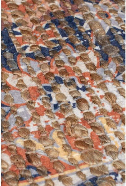 Ručně tkaný koberec s příměsí juty v přírodní barvě 80x150 cm Miley – Flair Rugs