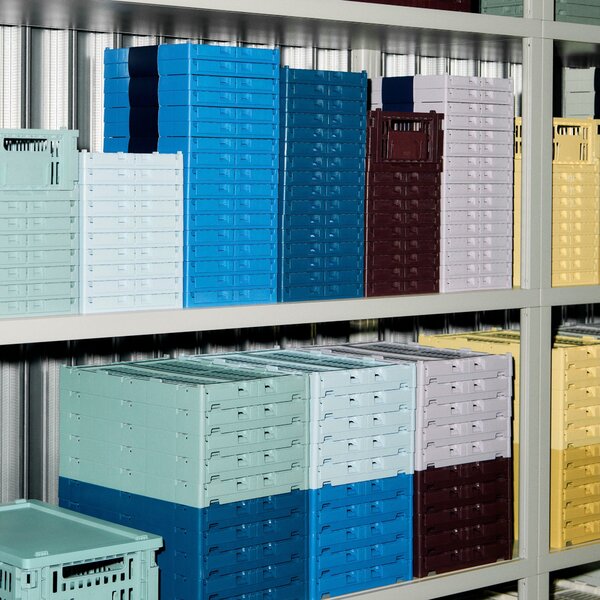 HAY Úložný box Colour Crate, Small, Warm Grey