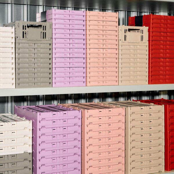 HAY Úložný box Colour Crate, Small, Warm Grey