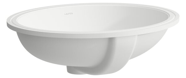 Laufen Savoy umyvadlo 50x41 cm oválné pod pult bílá matný H8189427571091