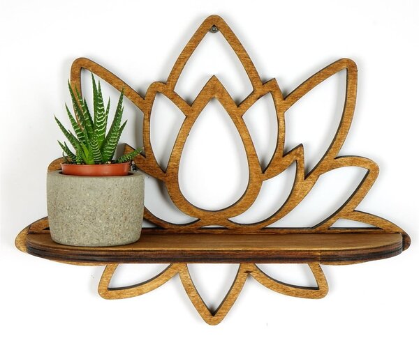 Police v přírodní barvě 33 cm Lotus – Kalune Design