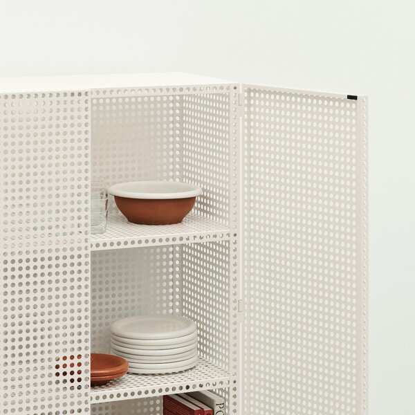 HAY Komoda Perforated, Large, Eggshell