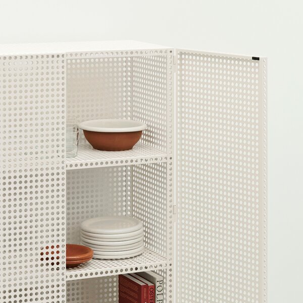 HAY Komoda Perforated, Large, Eggshell