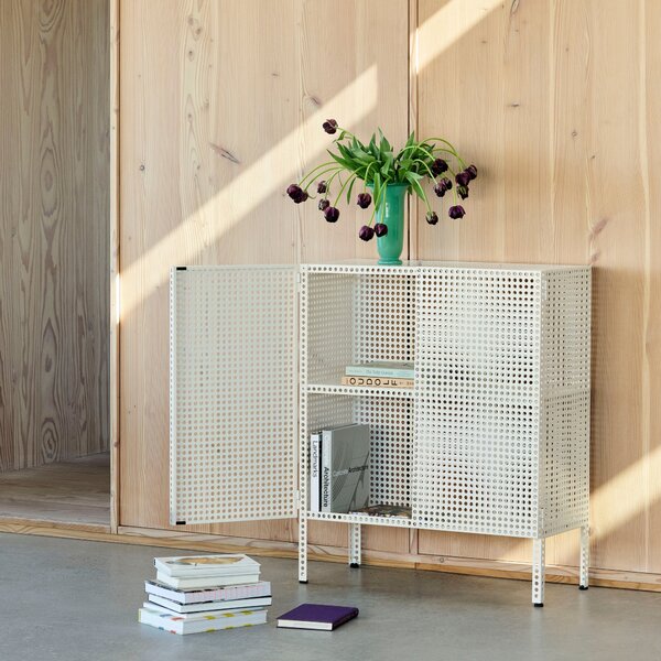HAY Komoda Perforated, Large, Eggshell