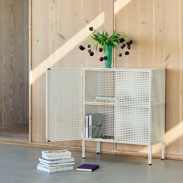 HAY Komoda Perforated, Large, Eggshell