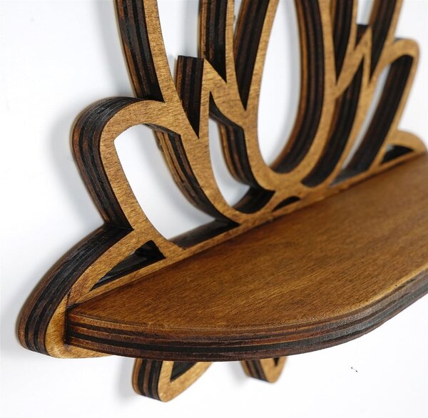 Police v přírodní barvě 33 cm Lotus – Kalune Design
