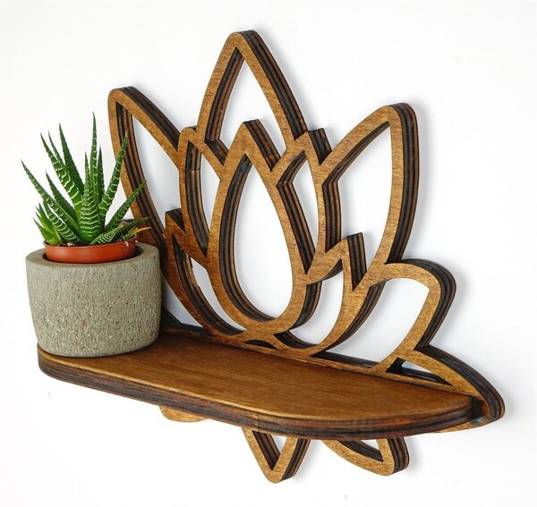 Police v přírodní barvě 33 cm Lotus – Kalune Design