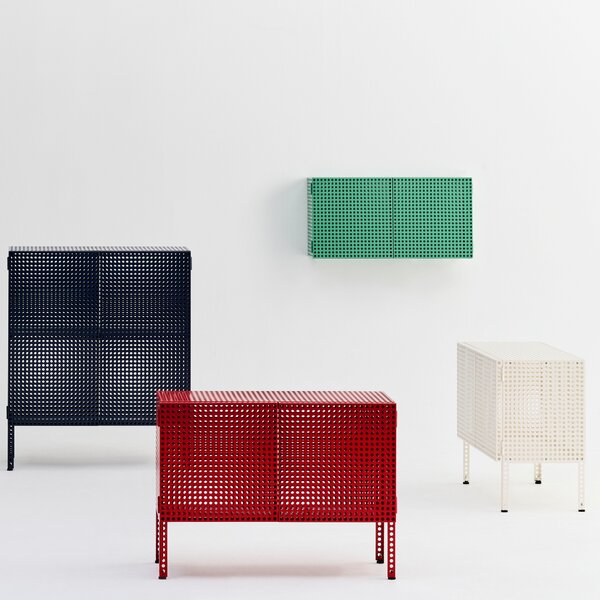 HAY Komoda Perforated, Large, Eggshell