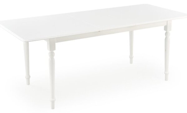 Halmar Rozkládací jídelní stůl NELSON 160(200)x90 bílá