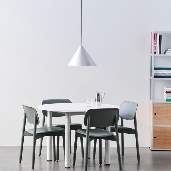 HAY Závěsná lampa Compass, 430, Brushed aluminium