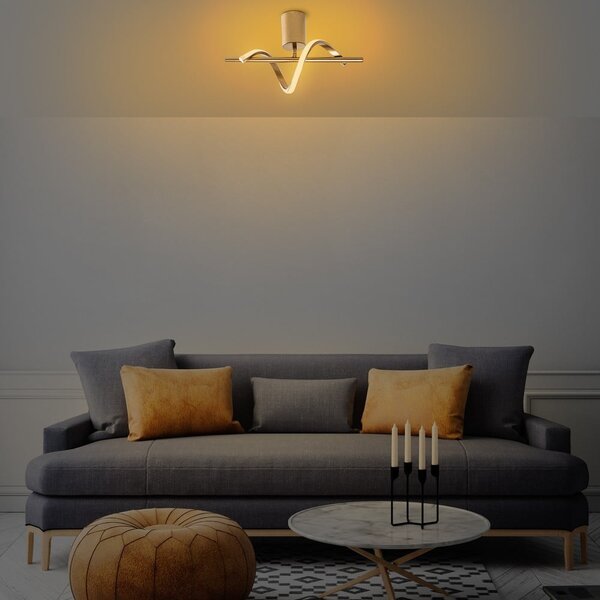 LED stropní svítidlo ve zlaté barvě 7x41 cm Likma – Opviq lights