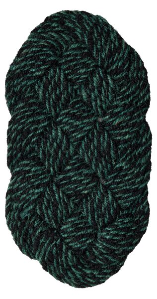 HAY Rohožka Coco, Swirl, Green and Black