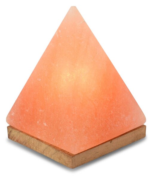 Solné světlo Pyramide se soklem, jantar
