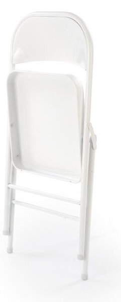 Halmar Skládací židle K565 bílá