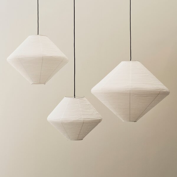 HAY Stínidlo závěsné lampy Paper Shade, Diamond, Ø80