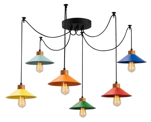 Závěsné svítidlo s kovovým stínidlem ø 114 cm Manavgat – Opviq lights