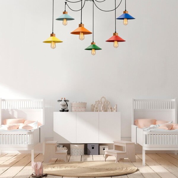 Závěsné svítidlo s kovovým stínidlem ø 114 cm Manavgat – Opviq lights