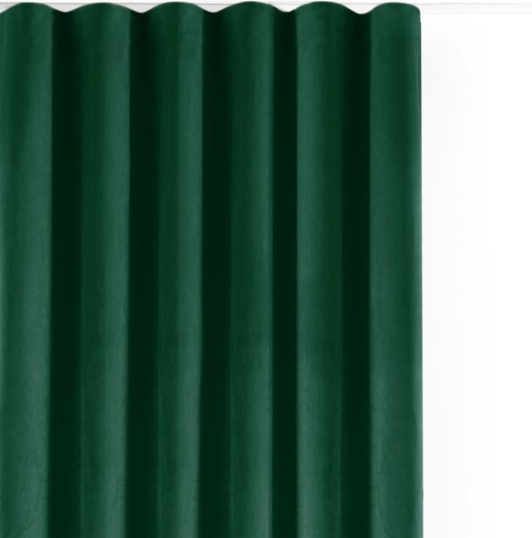 Zelený sametový dimout závěs 140x300 cm Velto – Filumi