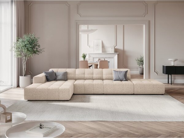 Béžová rohová pohovka (levý roh) Chicago – Cosmopolitan Design