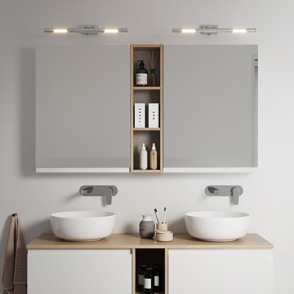 Cersanit Moduo skříňka 40x14.4x80 cm boční závěsná bílá S590-032-DSM