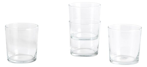 HAY Sada skleniček Glass, Medium, 4 kusy