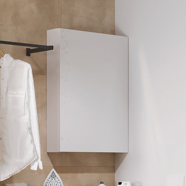 Cersanit City skříňka 40x13.8x80 cm boční závěsná bílá S584-020-DSM