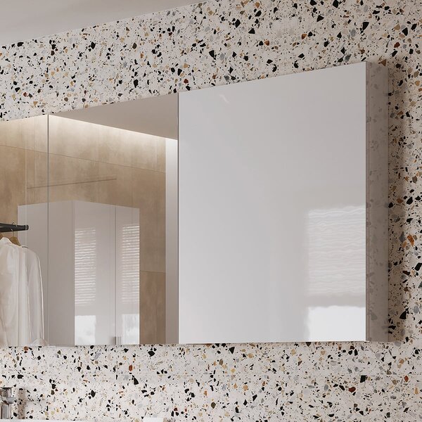 Cersanit City skříňka 59.4x13.8x80 cm boční závěsná bílá S584-021-DSM