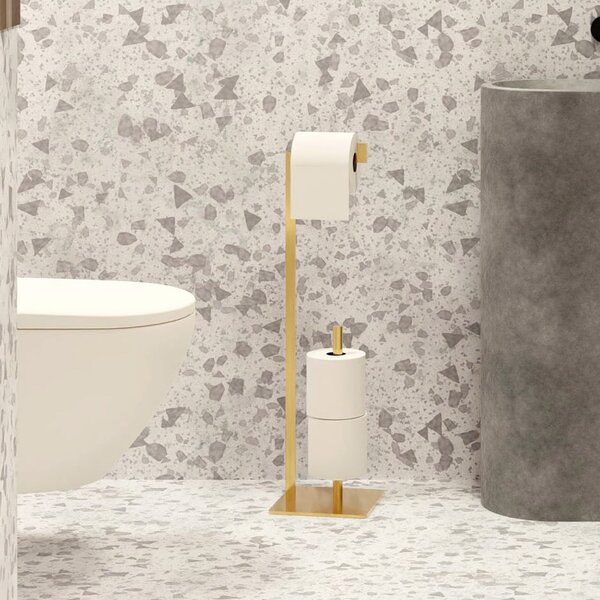 Baltica Design Siv stojan na toaletní papír zlatá 5904107906072