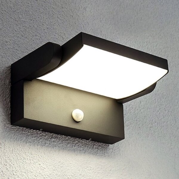 Brilagi-LED Venkovní nástěnné svítidlo se senzorem ANKLE LED/18W/230V 3000K IP65