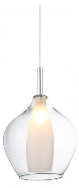 Amber Milano 1 závěsné svítidlo 1x G9 40W bez zdroje IP20, čiré/opálové sklo