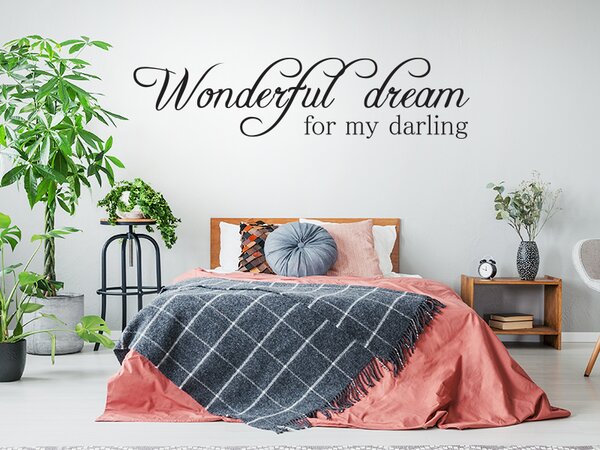 Wonderful dream 75 x 18 cm