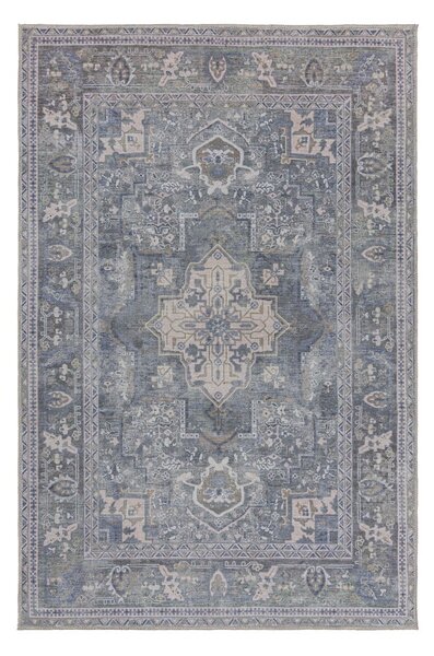 Zelený pratelný koberec s příměsí recyklovaných vláken 80x150 cm Windsor – Flair Rugs