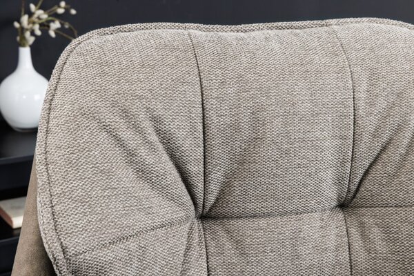 Jídelní židle LOUNGER vintage taupe otočná Nábytek | Jídelní prostory | Jídelní židle | Křesložidle