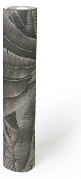 A.S. Création | Vliesová tapeta na zeď Stories of Life 39647-3 | 0,53 x 10,05 m | černá, šedá, béžová