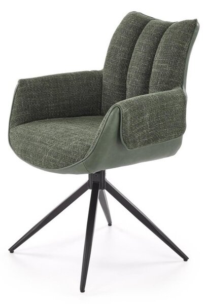 Halmar Jídelní křeslo / židle K579 zelená