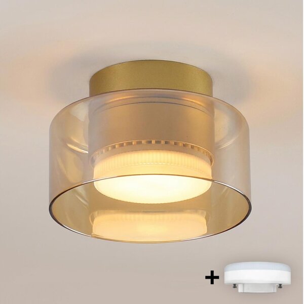 Brilagi - LED Bodové svítidlo AURA LUX 1xGX53/30W/230V pr. 13 cm zlatá