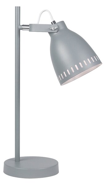 TEMPO Stolní lampa, šedá / kov, AIDEN TYP 1