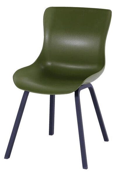Sophie Element - jídelní židle Hartman s alu podnoží Sophie - barva židle: Moss Green
