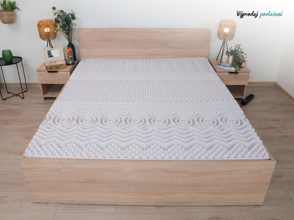 Pěnová matrace DELUXE 180 x 200 cm Ochrana matrace: VČETNĚ chrániče matrace