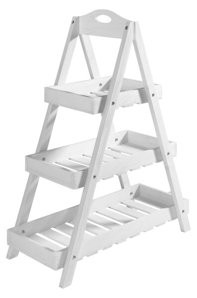 Livarno® Stojan na květiny (bílá) (100400811002)