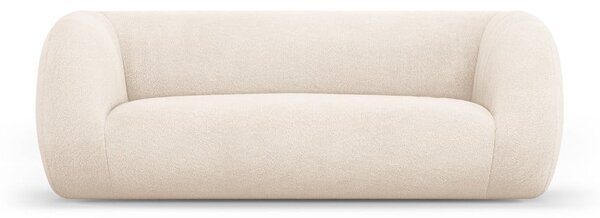 Krémová pohovka z textilie bouclé 210 cm Essen – Cosmopolitan Design