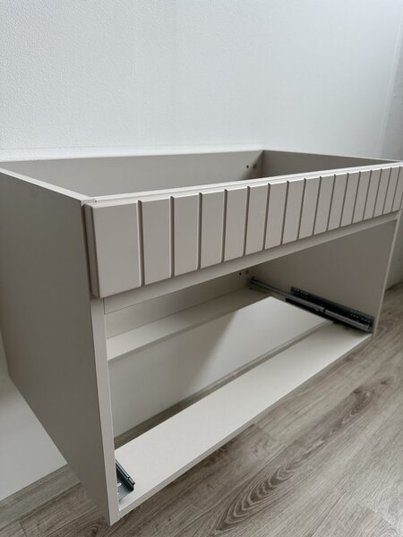 Koupelnová skříňka s umyvadlem ICONIC Cashmere U60/1 | 60 cm