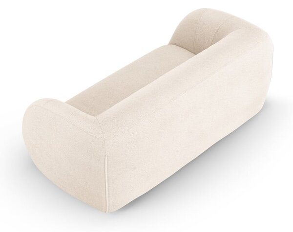 Krémová pohovka z textilie bouclé 210 cm Essen – Cosmopolitan Design