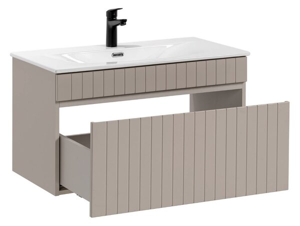Koupelnová skříňka s umyvadlem ICONIC Cashmere U80/1 | 80 cm
