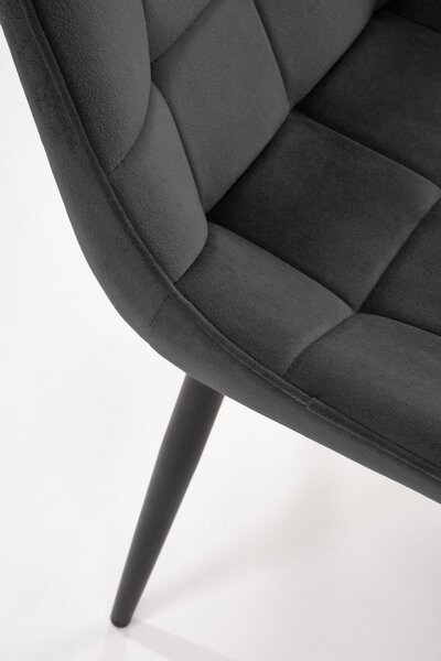 Halmar Jídelní židle K580 černá - výprodej skladu